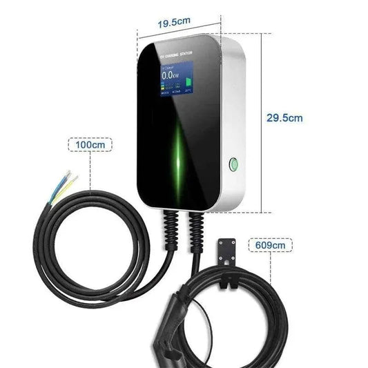 Wallbox Autolader - 3 fase 11KW + 6 Meter Kabel Type 2
