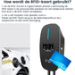 Awesafe 11KW Auto Laadpaal - Type 2 - 3-Fase - Waterdicht - 16A - 6A/8A/10A/13A/16A Schakelbaar - 6M Laadkabel - Met App/WiFi Bediening - Zwart