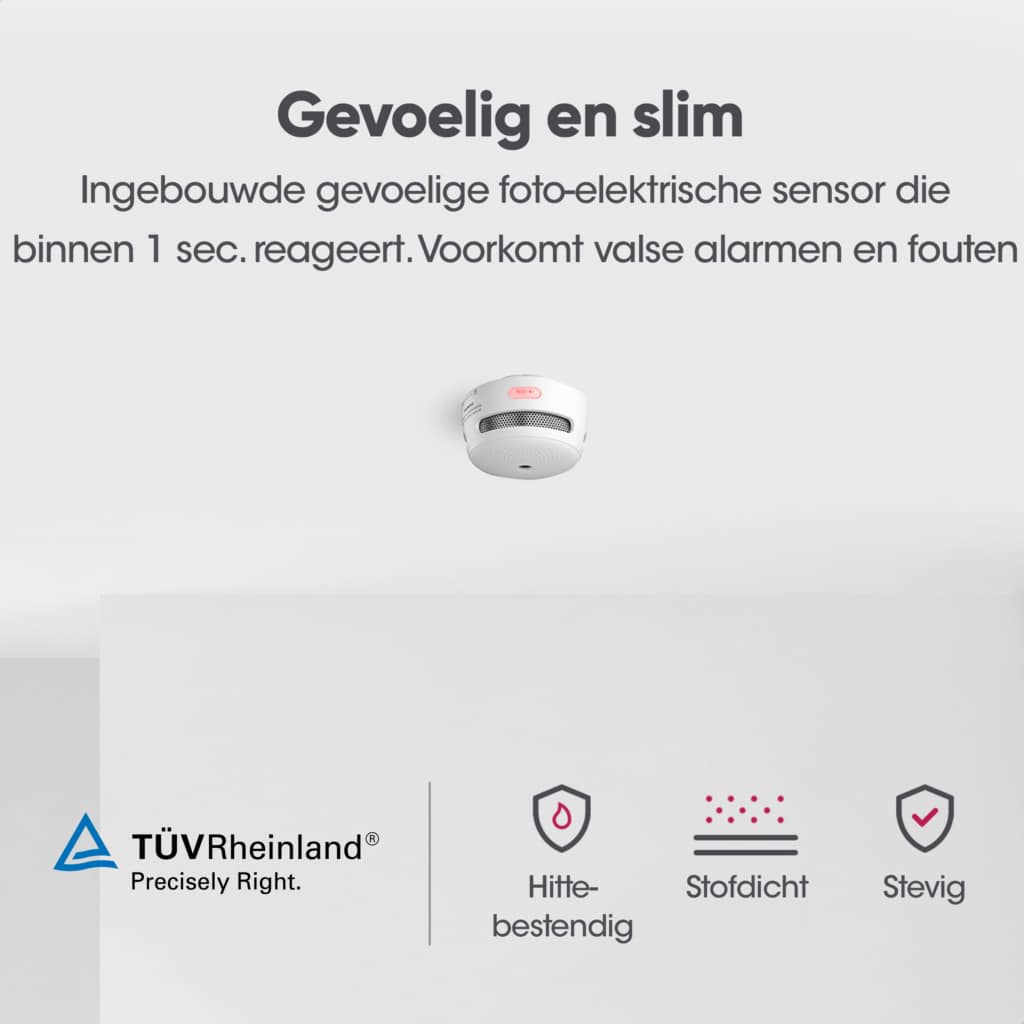 X-Sense Link+ Pro-bundel – 6 slimme rookmelders en basisstation