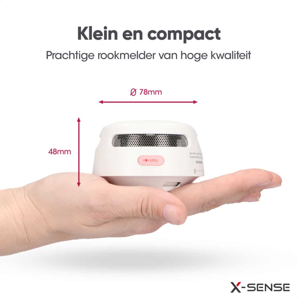 X-Sense Link+ Pro-bundel – 6 slimme rookmelders en basisstation