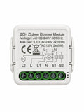 DIY Zigbee Smart Dimmer Switch Module Tuya/Smartlife APP Afstandsbediening Tweeweg compatibel met Alexa Google Home Spraakbesturing