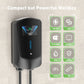 Noeifevo Q6 7KW 11KW 22KW EV Wallbox-laadstation, 5M snellaadkabel waterdicht, Wi-Fi optioneel